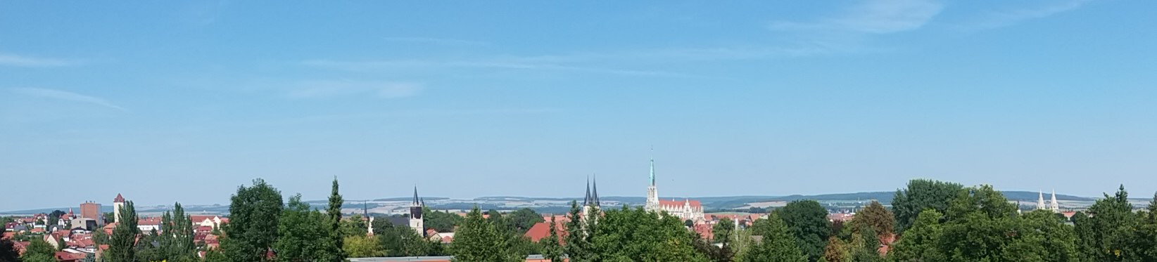 Mühlhausen in der Mitte Deutschland