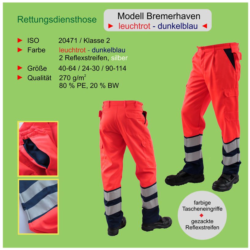 Rettungsdienstbekleidung - Formtex-ASL
